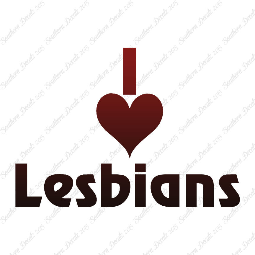 I Love Lesbians Heart