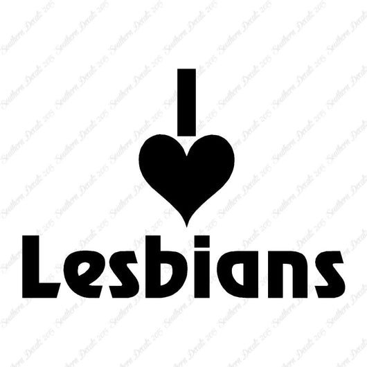 I Love Lesbians Heart