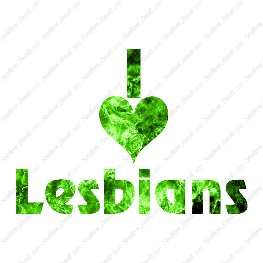 I Love Lesbians Heart