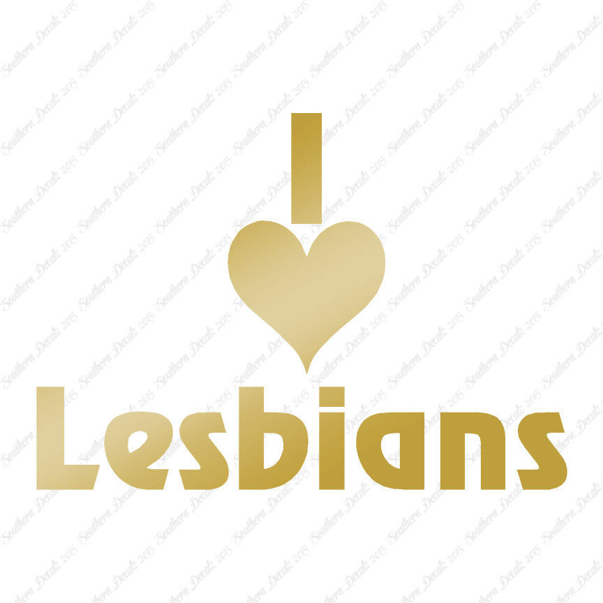 I Love Lesbians Heart