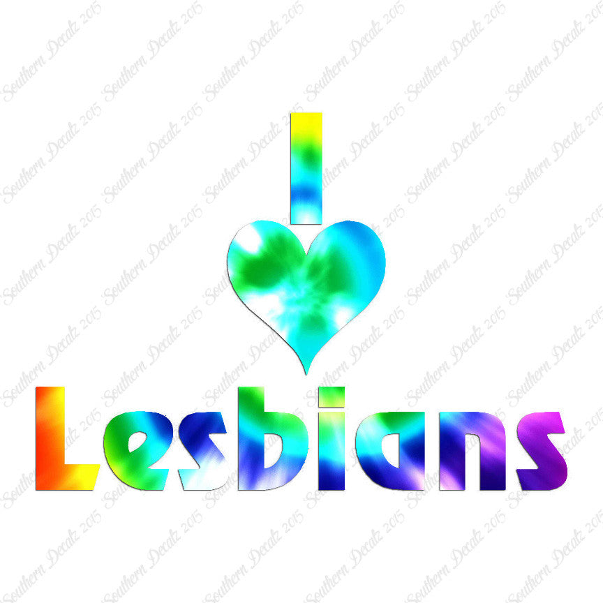 I Love Lesbians Heart