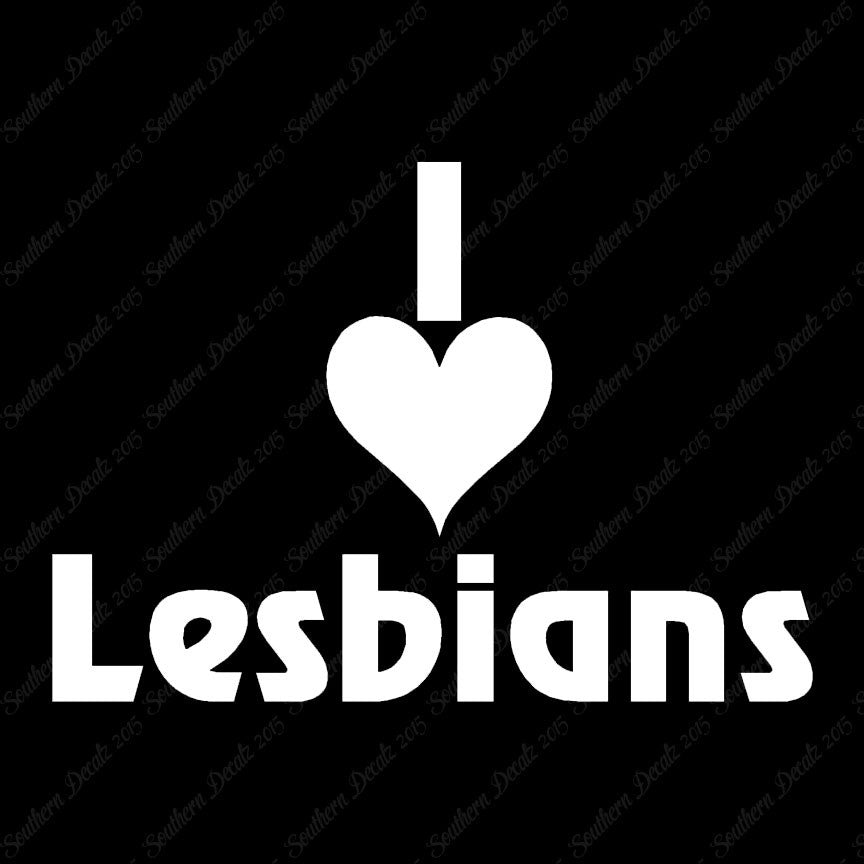 I Love Lesbians Heart