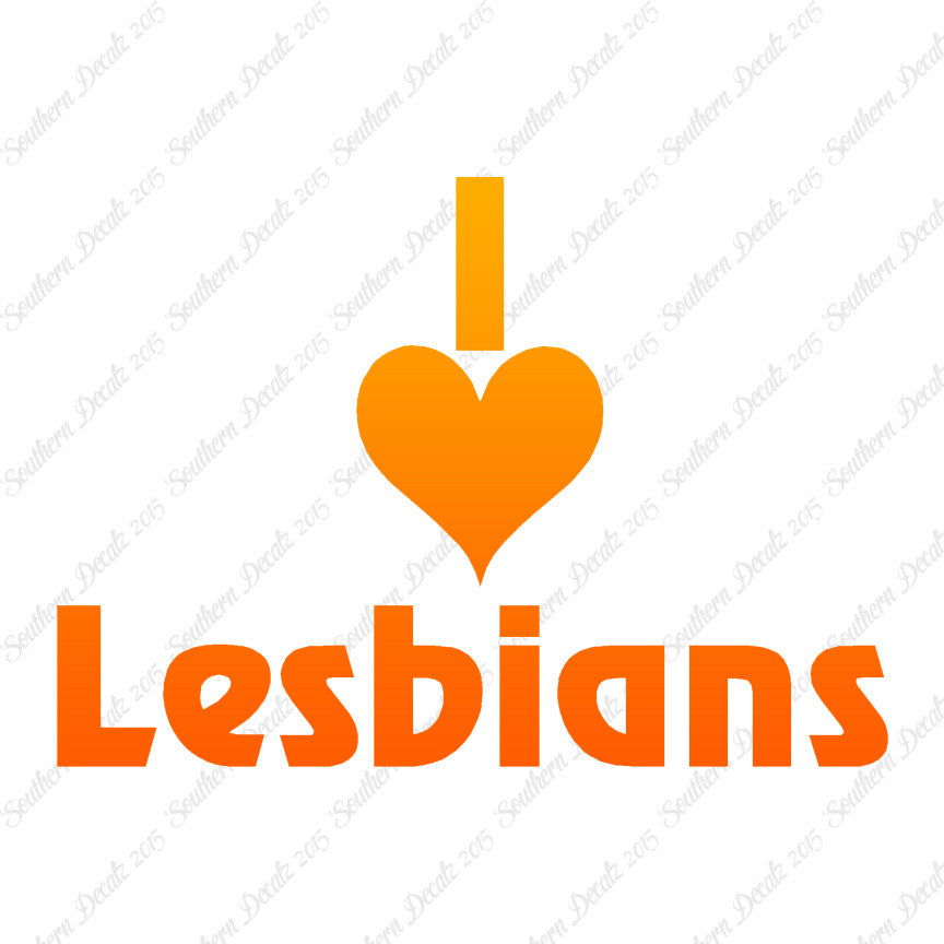 I Love Lesbians Heart