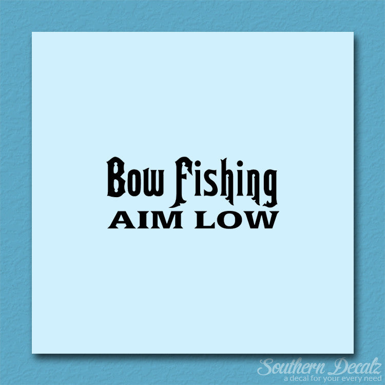 Bow Fishing Aim Low
