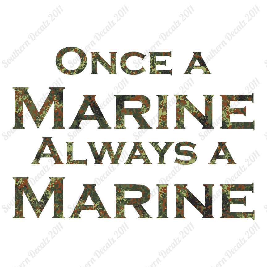 Once A Marine Always