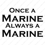 Once A Marine Always