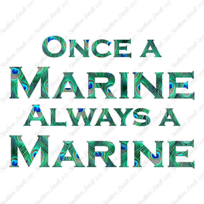 Once A Marine Always