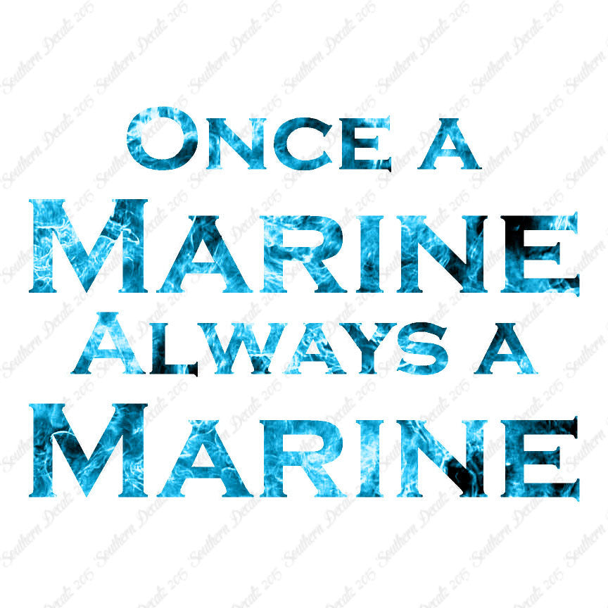 Once A Marine Always
