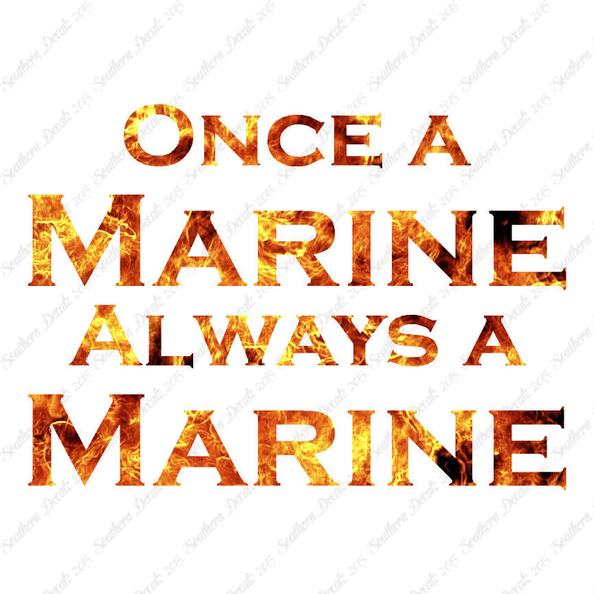 Once A Marine Always