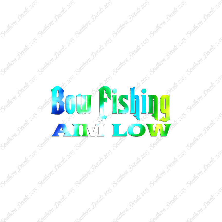 Bow Fishing Aim Low