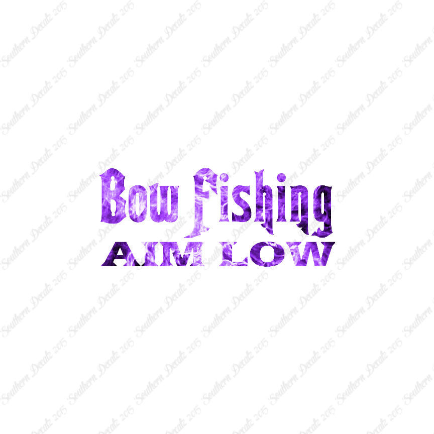 Bow Fishing Aim Low