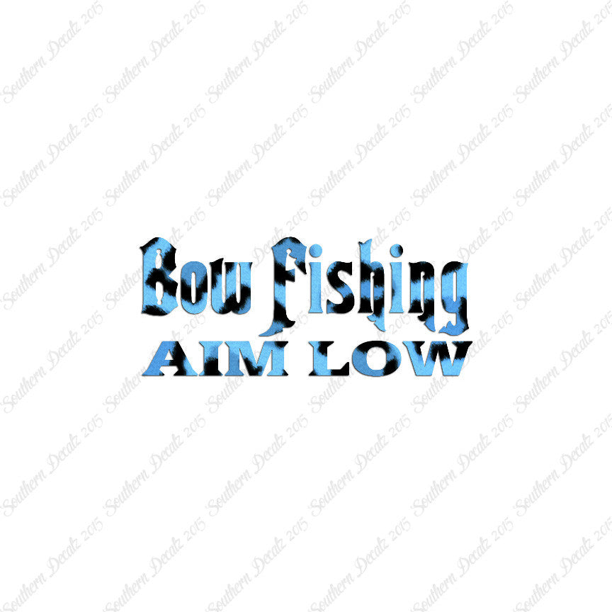 Bow Fishing Aim Low