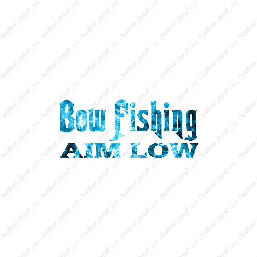 Bow Fishing Aim Low