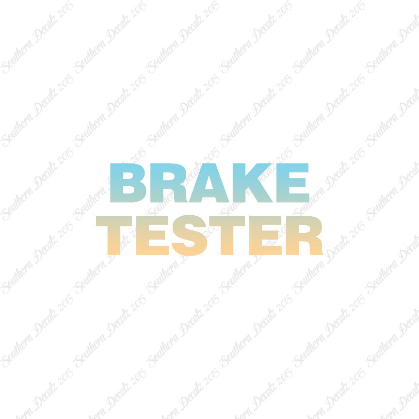 Brake Tester