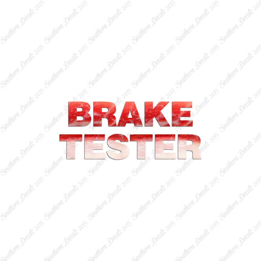 Brake Tester