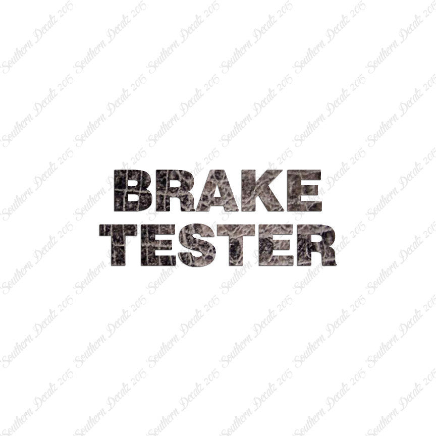 Brake Tester