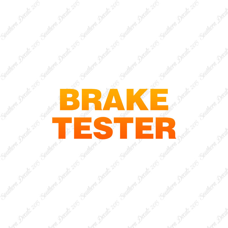 Brake Tester