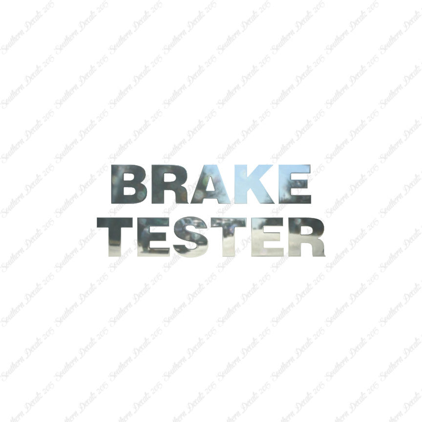 Brake Tester