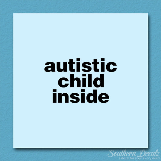 Autistic Child Inside