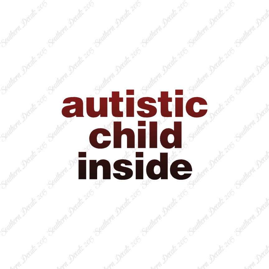 Autistic Child Inside
