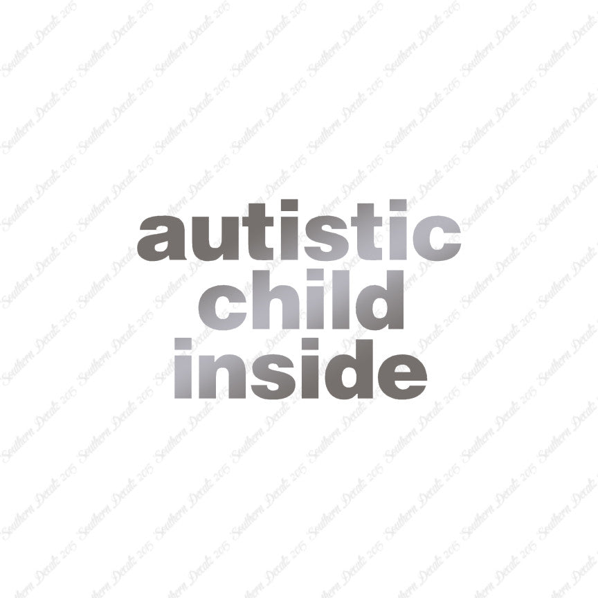 Autistic Child Inside