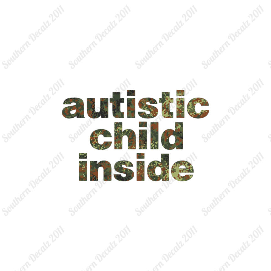 Autistic Child Inside