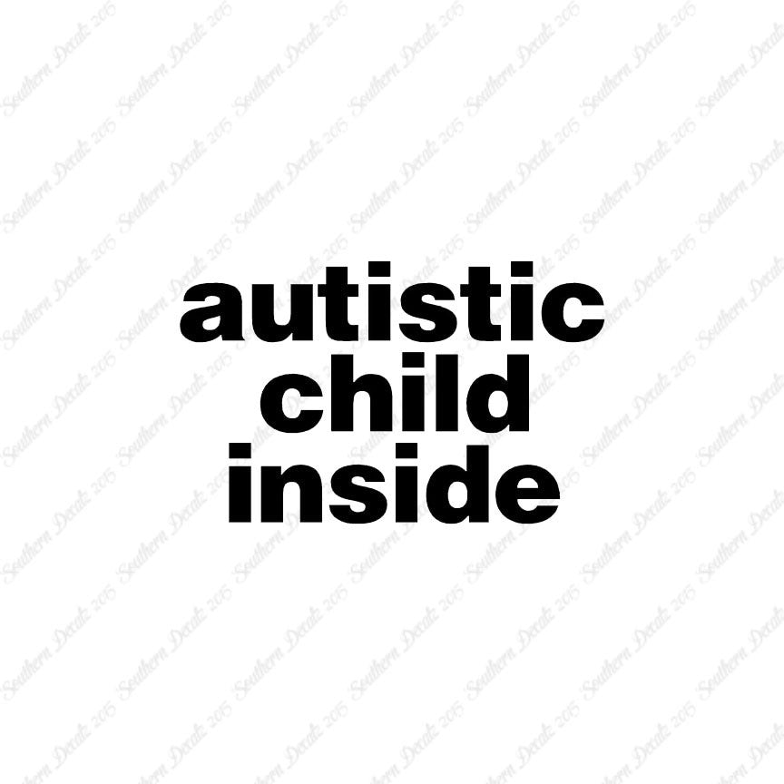 Autistic Child Inside