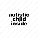 Autistic Child Inside