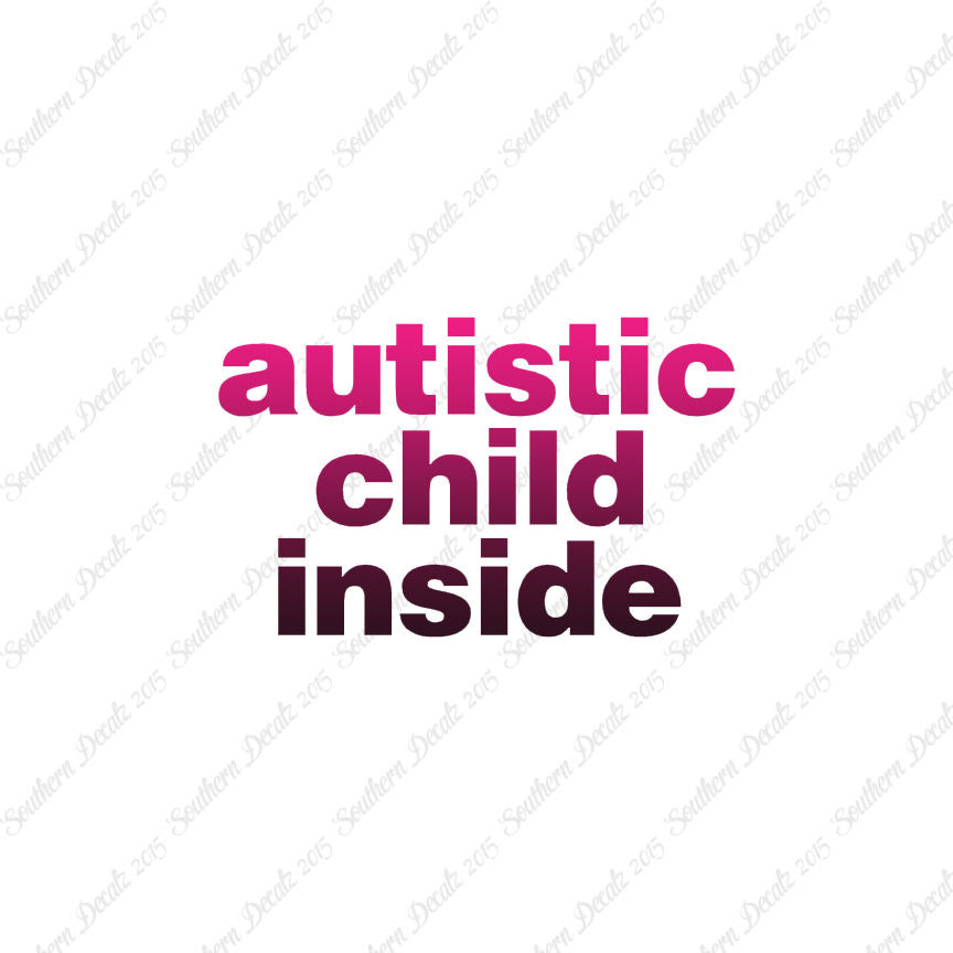 Autistic Child Inside