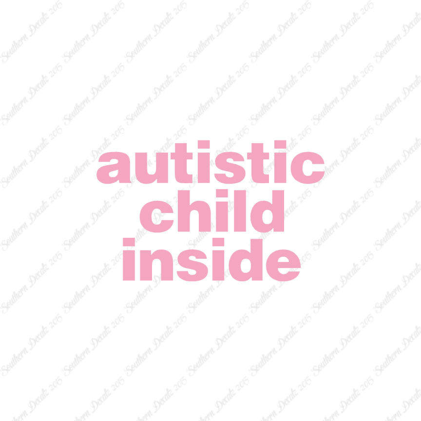 Autistic Child Inside