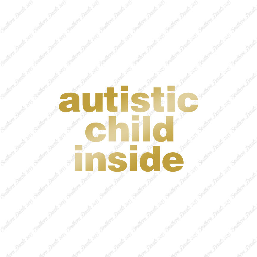 Autistic Child Inside