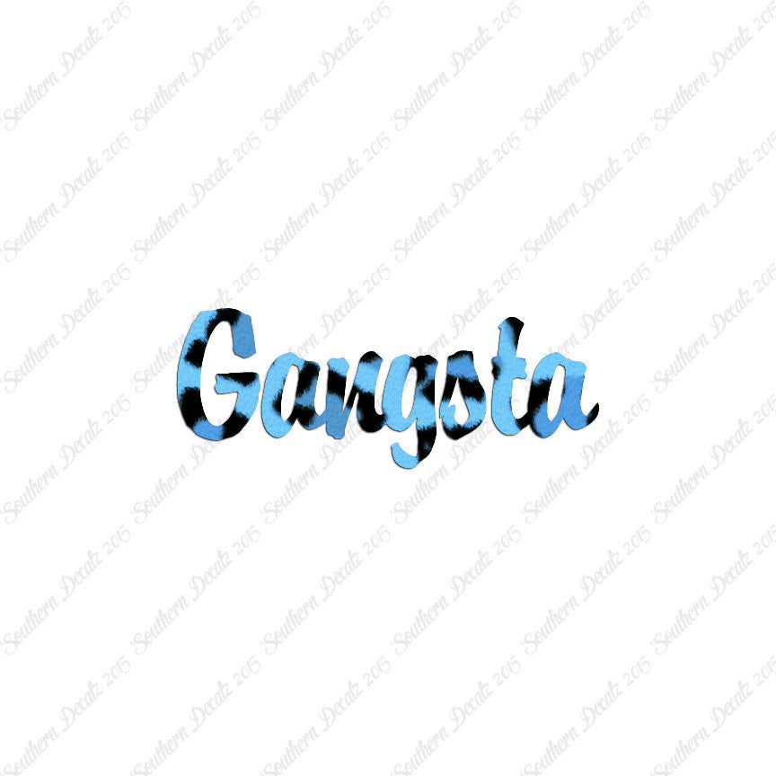 Gangsta Gangster