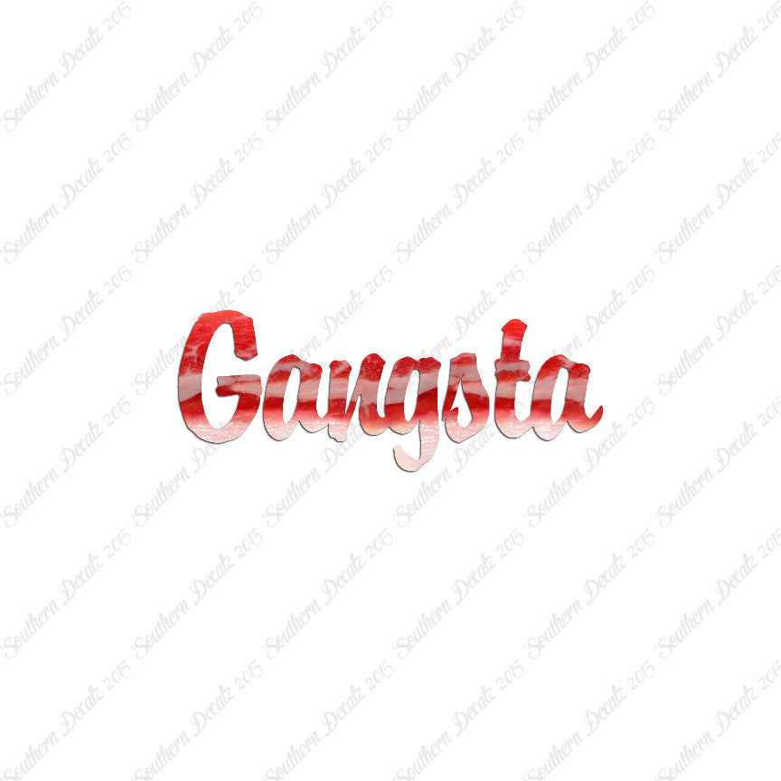 Gangsta Gangster
