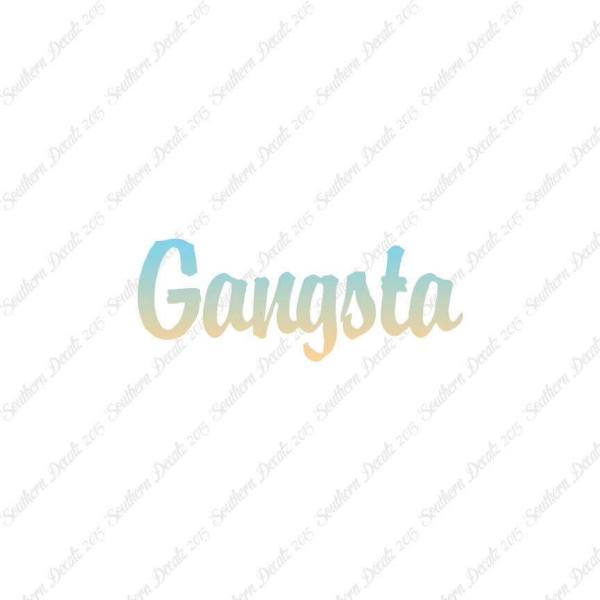 Gangsta Gangster