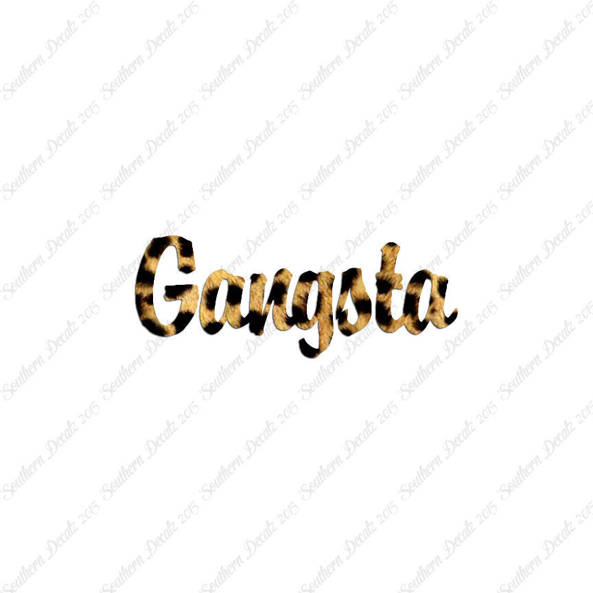 Gangsta Gangster
