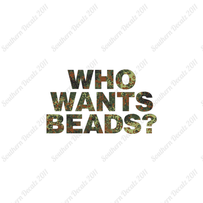 Who Wants Beads