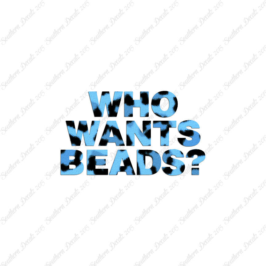 Who Wants Beads