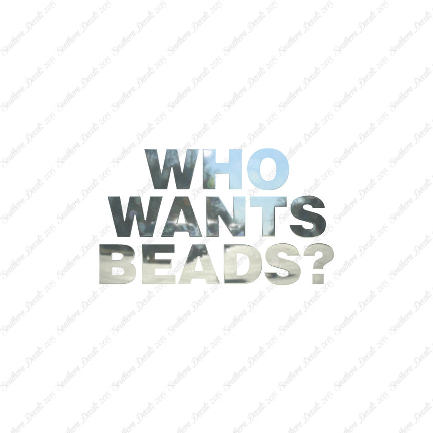 Who Wants Beads
