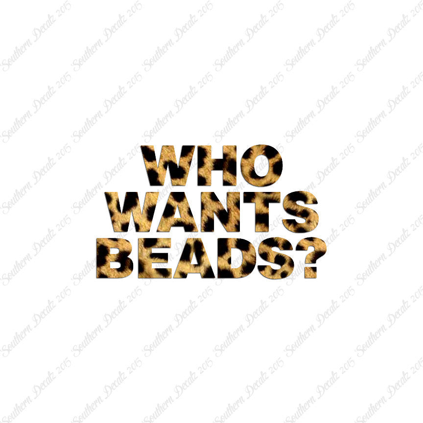 Who Wants Beads