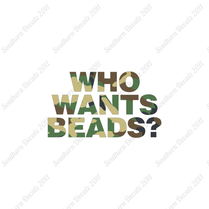 Who Wants Beads