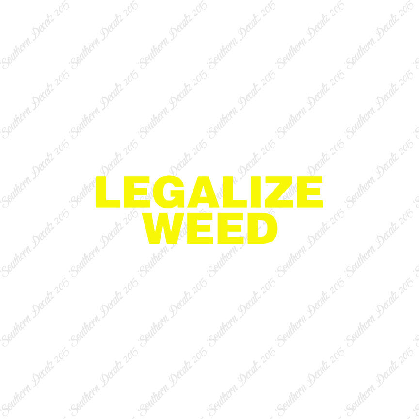 Legalize Weed