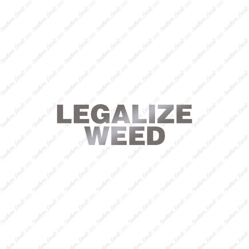 Legalize Weed