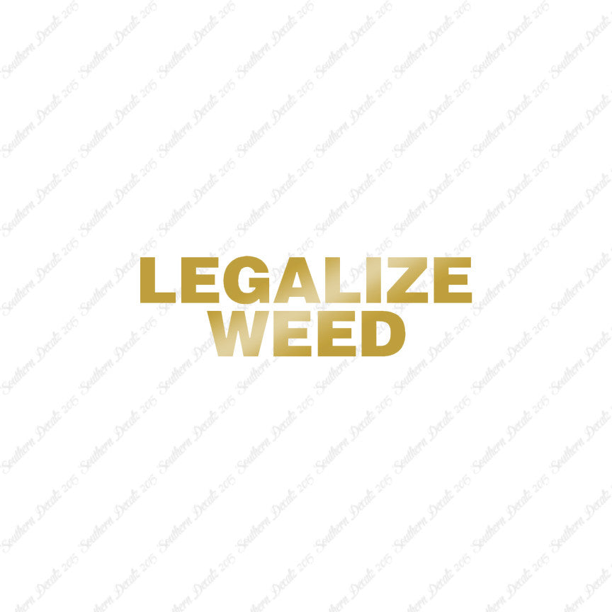 Legalize Weed