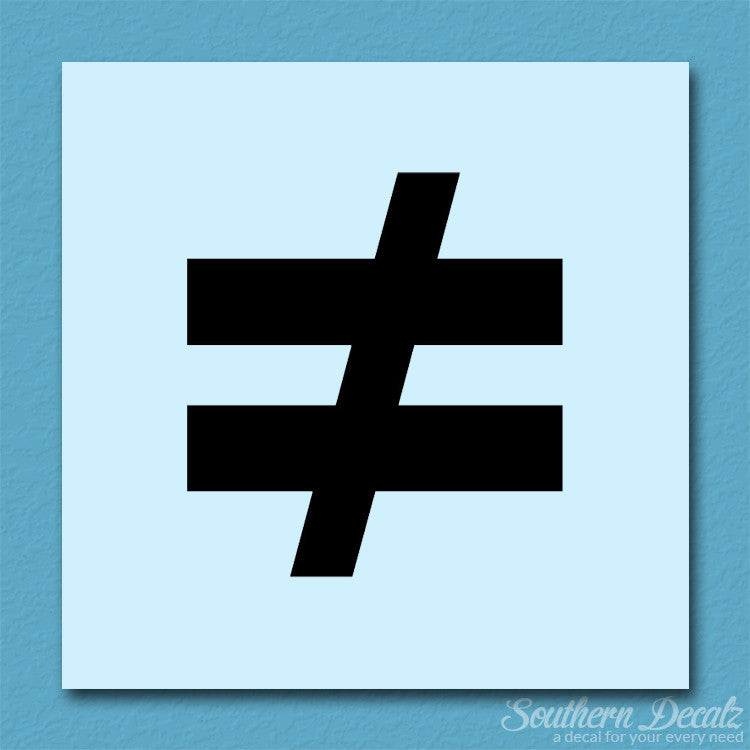 MarriageNo Equals