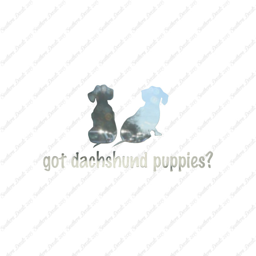 Got Dachshund Puppies ? Dog Breed