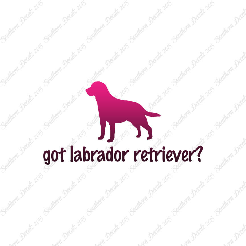 Got Labrador Retriever ? Dog Breed