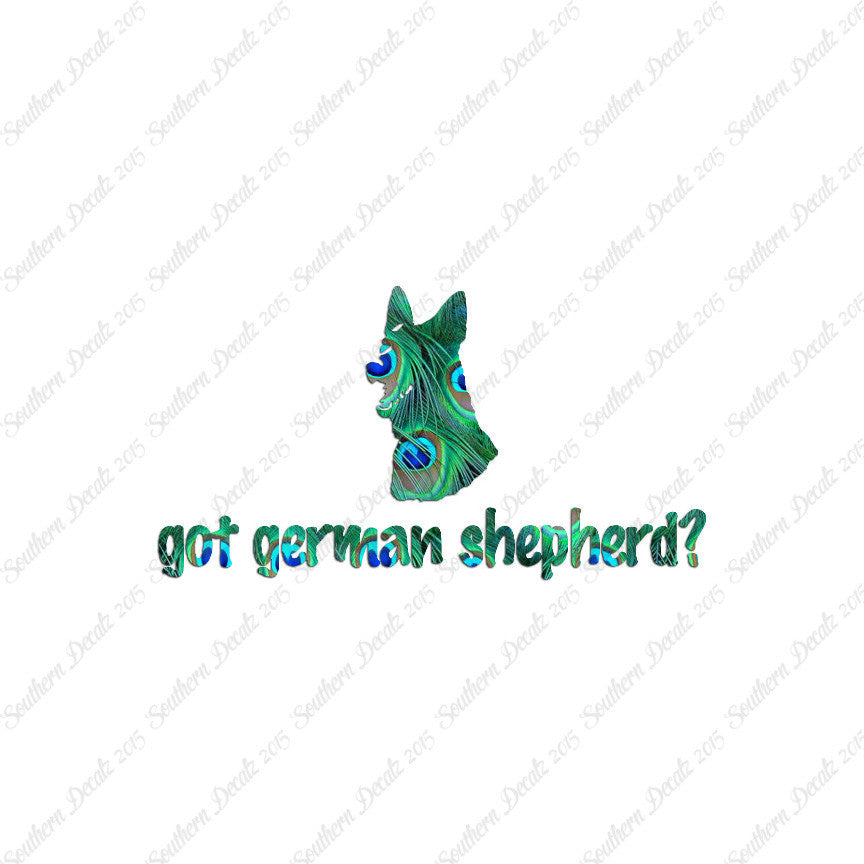 Got German Shepherd ? Head Dog Breed