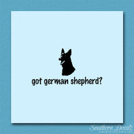 Got German Shepherd ? Head Dog Breed