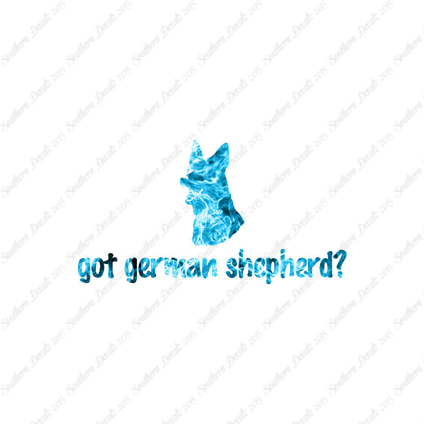 Got German Shepherd ? Head Dog Breed