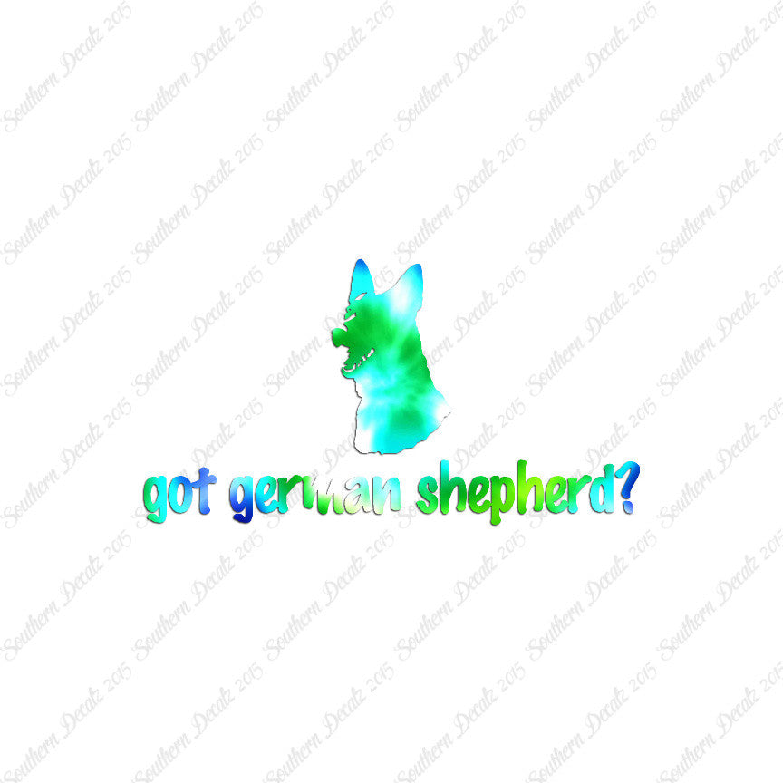 Got German Shepherd ? Head Dog Breed